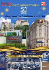CHÚC MỪNG KỶ NIỆM 50 NĂM THÀNH LẬP TỔNG CÔNG TY CỔ PHẦN MAY VIỆT TIẾN